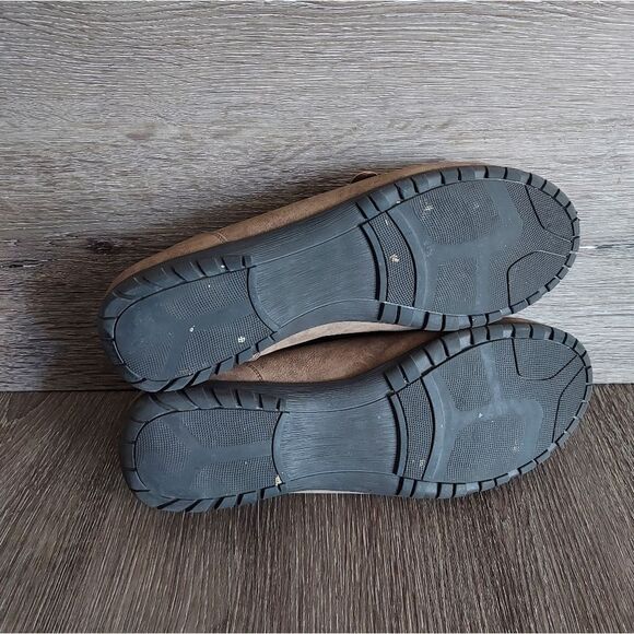 White Mountain Women's size 12M Brown Loafers Judo Flat Shoes Slip Ons - Picture 8 of 9